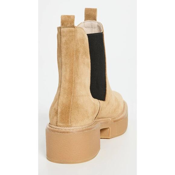 Freda Salvador Tan Ankle Boots - Picture 2 of 6